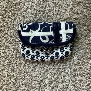 Vera Bradley kiss lock wallet/coin purse